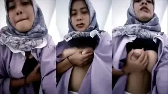 Zilla Hijab Remas Toket Gede Memek Basah